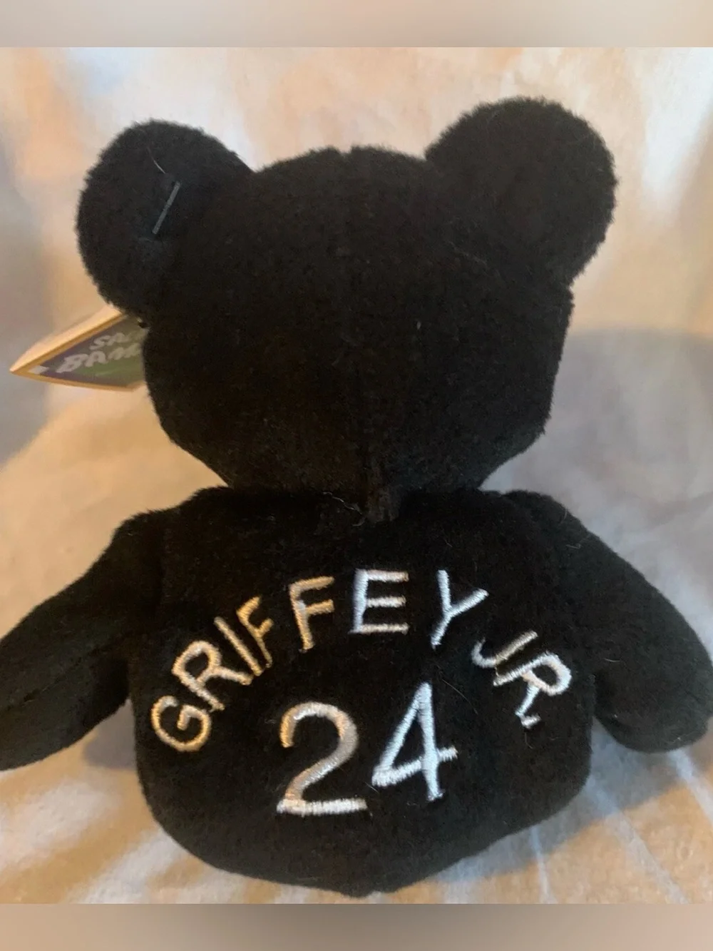 Vintage 1998 Salvino's Bammers Ken Griffey Jr #24 Home Run Champ Tuxedo Bear NWT